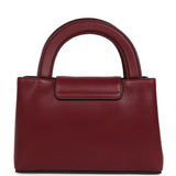 Chanel Small Kelly Shopper Dark Burgundy Caviar Gold Hardware - Thumbnail View 4