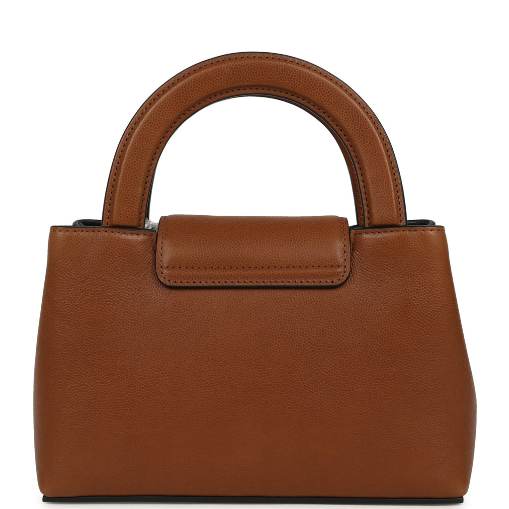 Chanel Small Kelly Shopper Camel Caviar Gold Hardware