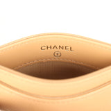 Chanel Classic CC Card Holder Wallet Dark Beige Caviar - Thumbnail View 8