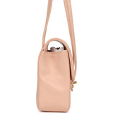 Chanel Small Preppy Coco Flap Bag Light Pink Shiny Caviar Brushed Gold Hardware - Thumbnail View 3