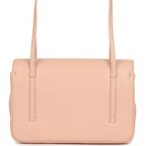Chanel Small Preppy Coco Flap Bag Light Pink Shiny Caviar Brushed Gold Hardware - Thumbnail View 4
