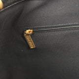 Chanel Small Coco Base Hobo Bag Brown Suede and Black Shiny Lambskin Brushed Gold Hardware - Thumbnail View 11