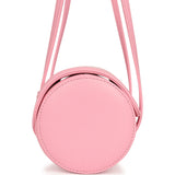 Chanel Preppy Coco Bowling Bag Pink Shiny Caviar Brushed Gold Hardware - Thumbnail View 3