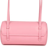 Chanel Preppy Coco Bowling Bag Pink Shiny Caviar Brushed Gold Hardware - Thumbnail View 4