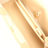 Chanel Small East West Shopping Tote Light Beige Caviar Gold Hardware