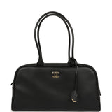 Chanel Large "Perfect Bowling" Bag Black Calfskin Gold Hardware - Thumbnail View 1