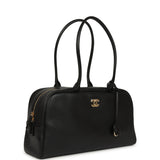 Chanel Large "Perfect Bowling" Bag Black Calfskin Gold Hardware - Thumbnail View 2
