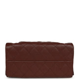 Chanel Small 25 Hobo Bag Brown Caviar Antique Gold Hardware - Thumbnail View 6