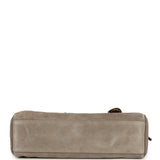 Chanel Large "Perfect Bowling" Bag Dark Beige Suede Gold Hardware - Thumbnail View 6