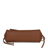 Chanel Small East West Shopping Tote Brown Caviar Gold Hardware