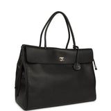 Reserved Chanel XXL Shopping Tote Black Caviar Gold Hardware - Thumbnail View 2