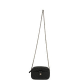 Chanel Mini Camera Case Clutch with Chain Black Caviar Light Gold Hardware - Thumbnail View 7