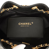 Chanel Mini 25 Hobo Bag Black Caviar Antique Gold Hardware - Thumbnail View 9