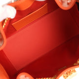 Chanel Small 25 Hobo Bag Dark Orange Caviar Antique Gold Hardware - Thumbnail View 8