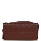 Chanel Small 25 Hobo Bag Brown Caviar Antique Gold Hardware - Thumbnail View 6