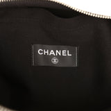 Chanel CC Beach Hobo Bag and Towel Set White and Black Terry Silver Hardware - Thumbnail View 12
