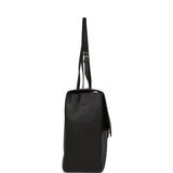 Chanel Maxi "Souplissimo" Large Flap Bag Black Caviar Silver Hardware - Thumbnail View 3