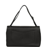 Chanel Maxi "Souplissimo" Large Flap Bag Black Caviar Silver Hardware - Thumbnail View 4