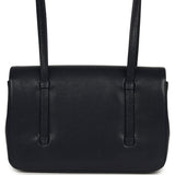 Chanel Mini Preppy Coco Clutch with Straps Navy Blue Shiny Caviar Brushed Gold Hardware - Thumbnail View 4