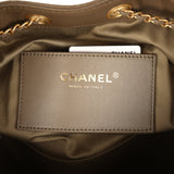 Chanel Small 25 Hobo Bag Dark Khaki Caviar Antique Gold Hardware - Thumbnail View 9