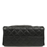 Chanel Small 25 Hobo Bag Black Shiny Aged Crumpled Calfskin Silver Hardware - Thumbnail View 6