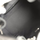 Chanel Small 25 Hobo Bag Black Shiny Aged Crumpled Calfskin Silver Hardware - Thumbnail View 8