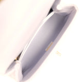 Chanel Micro Coco Top Handle Flap Light Purple Shiny Caviar Light Gold Hardware - Thumbnail View 7