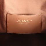 Chanel Medium 25 Hobo Bag Brown Caviar Antique Gold Hardware