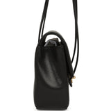 Chanel Small Preppy Coco Flap Bag Black Shiny Caviar Brushed Gold Hardware - Thumbnail View 3