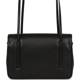 Chanel Small Preppy Coco Flap Bag Black Shiny Caviar Brushed Gold Hardware - Thumbnail View 4