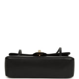Chanel Small Preppy Coco Flap Bag Black Shiny Caviar Brushed Gold Hardware - Thumbnail View 6