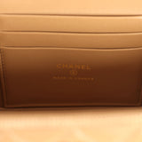 Chanel Small Top Handle Vanity Case Dark Beige Lambskin Light Gold Hardware - Thumbnail View 10