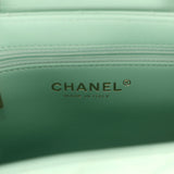 Chanel Small Fringe Kelly Green Lambskin Gold Hardware - Thumbnail View 9