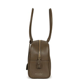 Chanel Large "Perfect Bowling" Bag Dark Khaki Calfskin Gold Hardware - Thumbnail View 3