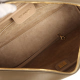Chanel Large "Perfect Bowling" Bag Dark Khaki Calfskin Gold Hardware - Thumbnail View 8