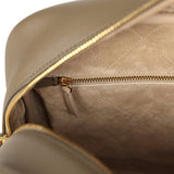 Chanel Large "Perfect Bowling" Bag Dark Khaki Calfskin Gold Hardware - Thumbnail View 10