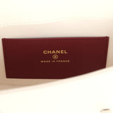 Chanel Mini Preppy Coco Clutch with Straps White Shiny Caviar Brushed Gold Hardware - Thumbnail View 9