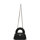 Chanel Small Fringe Kelly Black Lambskin Gold Hardware - Thumbnail View 7