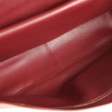 Chanel Maxi "Souplissimo" Large Flap Bag Dark Burgundy Caviar Silver Hardware - Thumbnail View 8