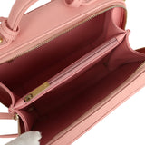 Pre-owned Chanel Medium CC Filigree Vanity Case Pink Caviar Brushed Gold Hardware - Thumbnail View 9