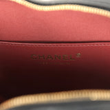 Pre-owned Chanel CC In Love Large Heart Bag with Chain Black Lambskin Light Gold Hardware - Thumbnail View 10