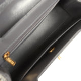 Pre-owned Chanel Small Kelly Shopper Grey Shiny Aged Calfskin Brushed Gold Hardware - Thumbnail View 8