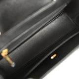Chanel Small Fringe Kelly Black Lambskin Gold Hardware - Thumbnail View 8