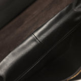 Chanel Maxi "Souplissimo" Large Flap Bag Black Suede Gold Hardware - Thumbnail View 9