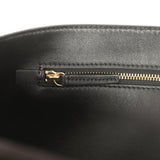 Chanel Maxi "Souplissimo" Large Flap Bag Black Suede Gold Hardware - Thumbnail View 10