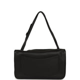 Chanel Maxi "Souplissimo" Small Flap Bag Black Grained Calfskin Silver Hardware - Thumbnail View 4