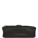Chanel Maxi "Souplissimo" Small Flap Bag Black Grained Calfskin Silver Hardware - Thumbnail View 6