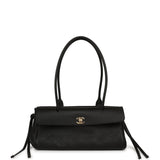 Chanel Small "Urban Essential" East West Shopping Tote Black Caviar Gold Hardware - Thumbnail View 1