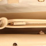 Chanel Small "Urban Essential" East West Shopping Tote Light Beige Caviar Gold Hardware - Thumbnail View 8