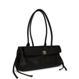 Chanel Small "Urban Essential" East West Shopping Tote Black Caviar Gold Hardware - Thumbnail View 2
